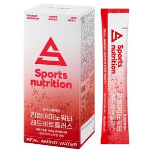 코오롱제약 리얼아미노워터 레드비트플러스 10p, 100g, 1개