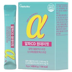 헬로바이오 알파CD 원데이핏 알파시클로덱스트린 난소화성 말토덱스트린