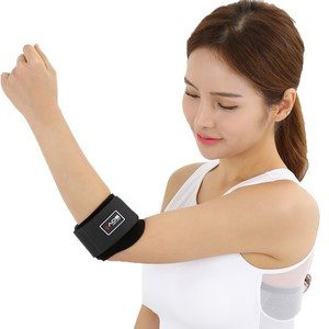테니스 배드민턴 엘보 팔꿈치 보호대 아대 밴드 AOS-207, 1세트
