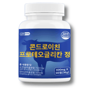 라이프비바 척추 협착 허리재건 콘드로이친 프로테오글리칸 식약처