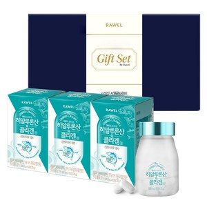 로엘 히알루론산 콜라겐정, 60정, 3개