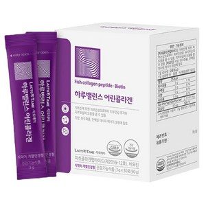 락토테미 하루 벨런스 어린콜라겐 30포 식약처 비오틴 피쉬콜라겐 피부건강