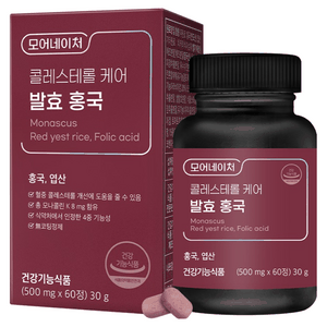 모어네이처 콜레스테롤 케어 발효 홍국
